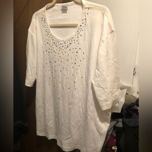 Isaac’s Designs Rhinestone Tee - 866 *tee deal $12 or 🎉